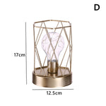 Nordic Geometric Bulb Table Lamp