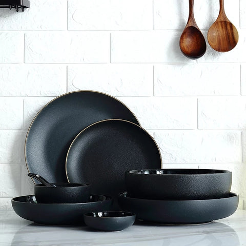 Black Golden Tableware