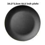 Black Golden Tableware