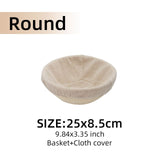 Banneton Bread Basket rattan Proofing mold