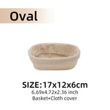 Banneton Bread Basket rattan Proofing mold