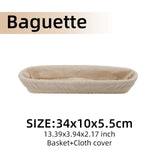 Banneton Bread Basket rattan Proofing mold