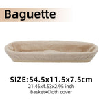 Banneton Bread Basket rattan Proofing mold