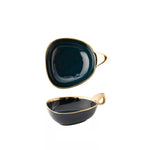 Green Ceramic Phnom Penh Golden Ring Handle